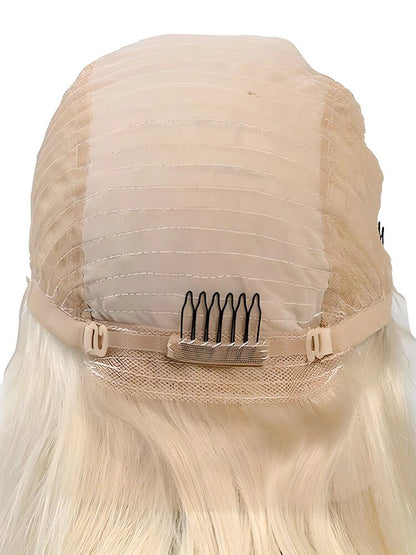 613 Blonde Human Hair Wig 4x4 Lace Closure Straight Pre Cut Lace 150% Density Blonde Human Hair Wigs for Women Wholesale