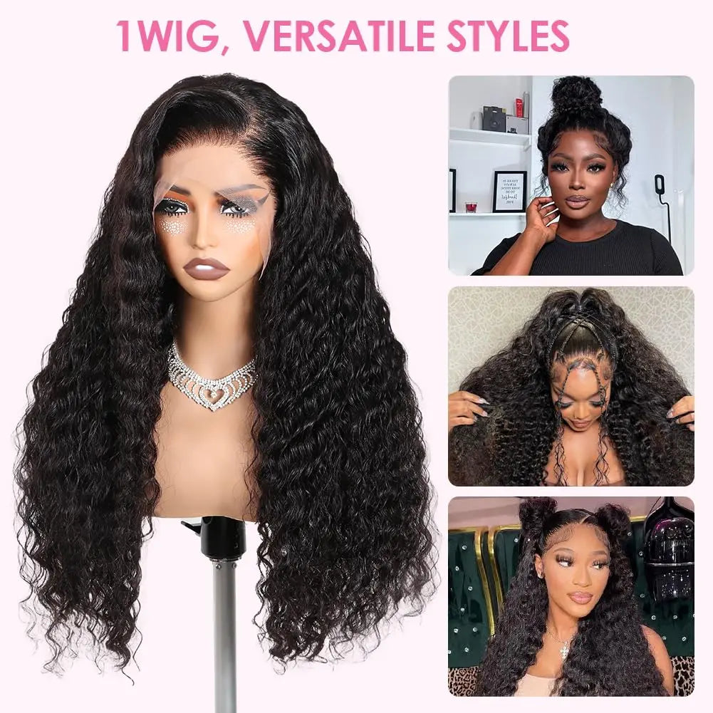 Burmese virgin body wave wig - 13x4 HD transparent lace front - daily wear and event styling