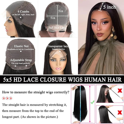 Long Vietnamese human hair lace wig - natural color with transparent Swiss lace - daily and evening styling